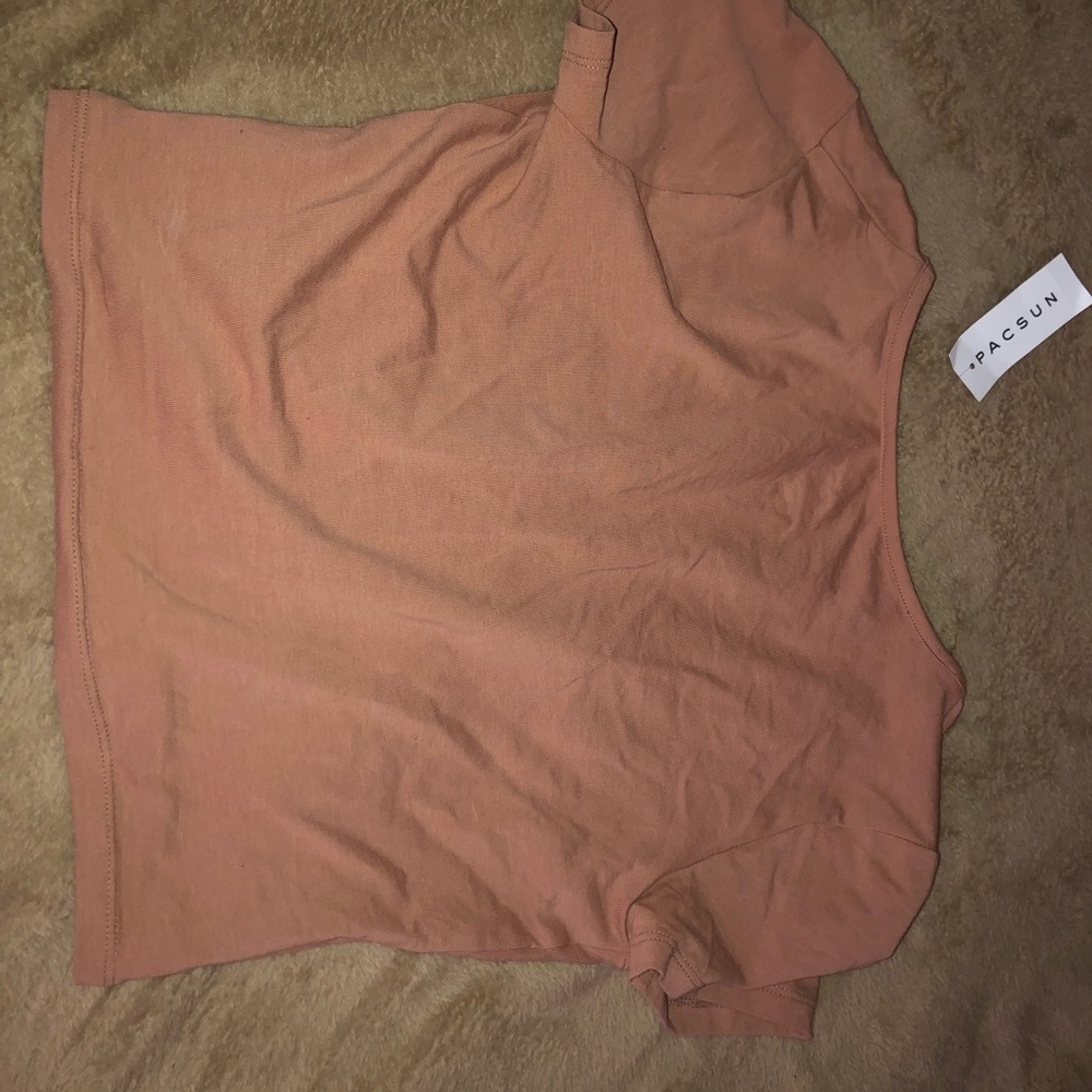 Pac Sun Tan Crop Top (New)